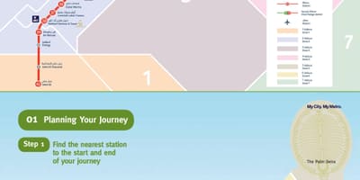 Ramani ya metro Dubai